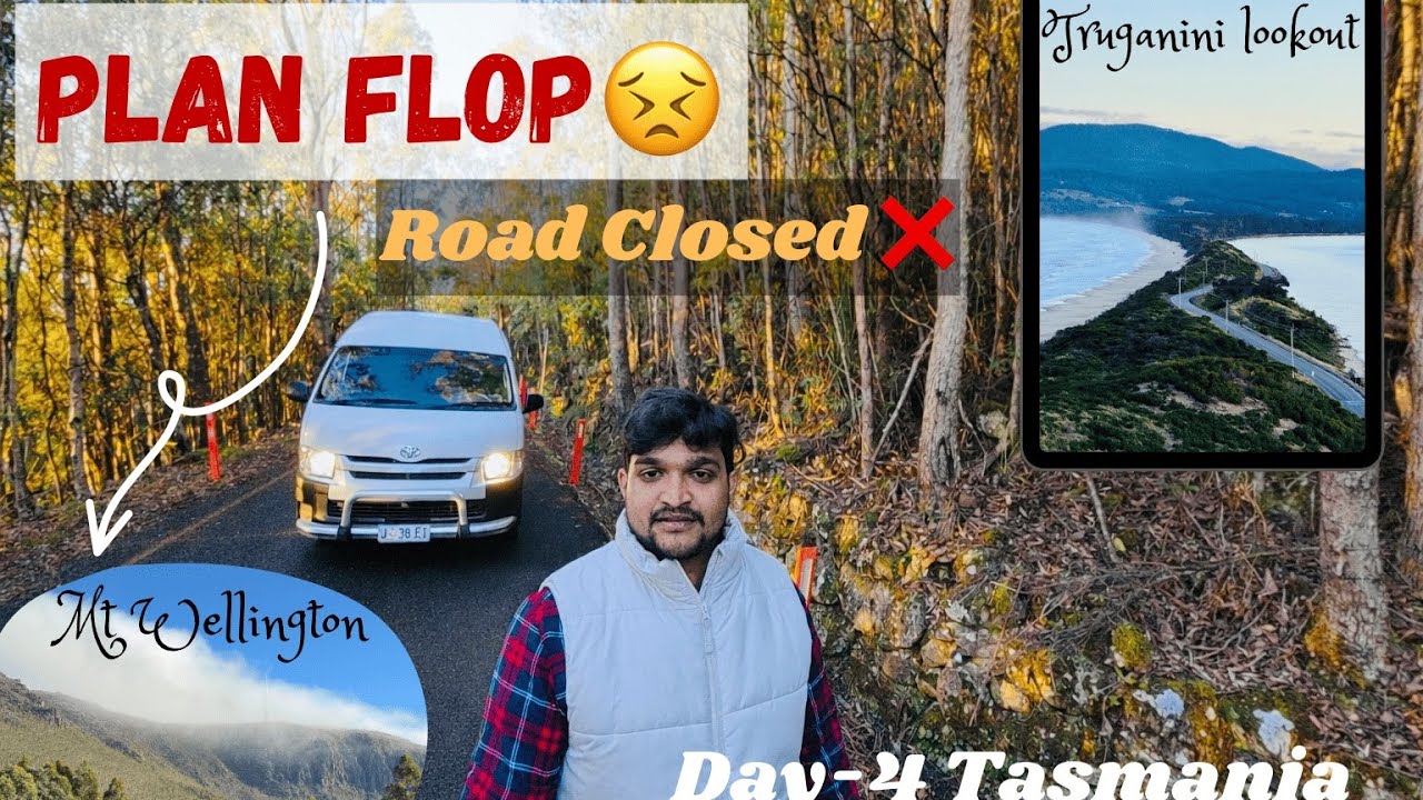 Plan Flop Heading to Mt. Wellington | Tasmania Vlog | Day-4