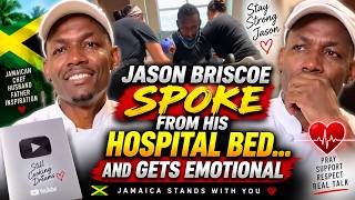 Popular Jamaican Chef Jason Briscoe Speaks From Hospital Bed & Gets Emotional ❤️