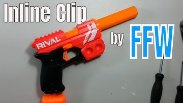 Nerf Rival Knockout FFW Half Dart Kit Install and Review