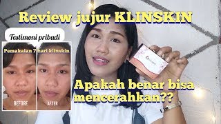 Review sabun KLINSKIN pemakaian 7 hari || ciri-ciri sabun KLINSKIN asli