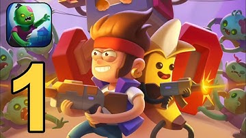 Zombie Crusher - Gameplay Walkthrough Part 1 Tutorial Suburbs ( Android,iOS )