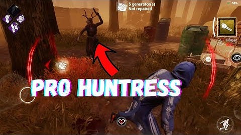 Going Against A Huntress - DBD Mobile