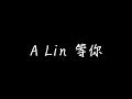 A Lin 等你 歌詞