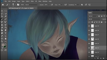 Character Design - Timelapse on Photoshop