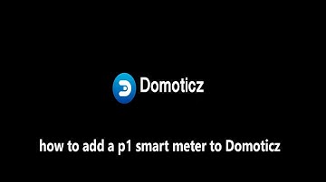 how to add a p1 smart meter to Domoticz