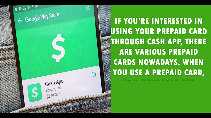 What prepaid cards are compatible with cash app