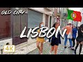 Lisbon PORTUGAL 🇵🇹 FANTASTIC CITY I Walking tour I 4K/60fps