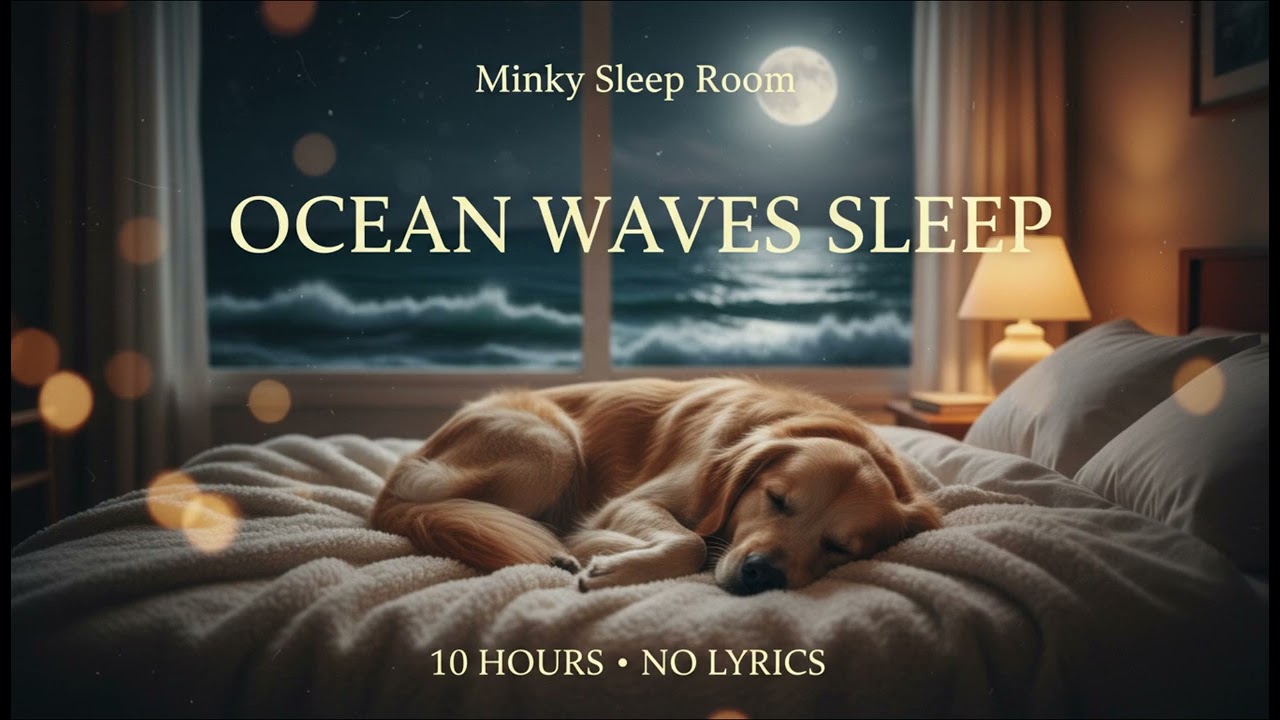 파도 소리와 함께… 깊게 잠드는 밤 🌊 | Ocean Waves Sleep Music 10H (No Lyrics)