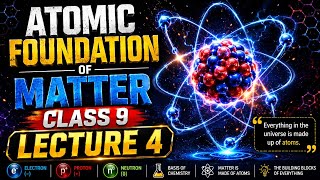 Atomic Foundation of Matter (Part 4) | Class 9 Full Chapter 🚀