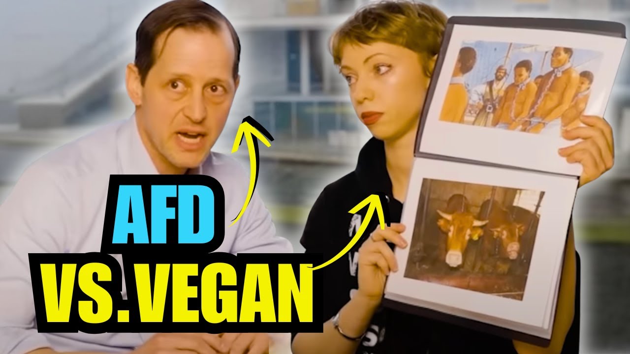 AFD-Politiker VS. VEGANERIN - ​ @roger.beckamp BLAMIERT SICH