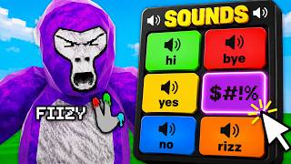 Using a SOUNDBOARD to Troll in Gorilla Tag
