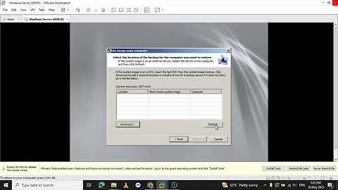 How to restore Windows server 2008 r2 to VMware but failed