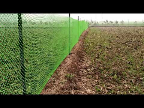 Fenceing with PVC