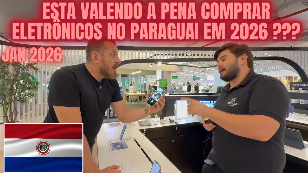 ELETRÔNICOS NO PARAGUAI 2026