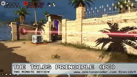 Two Minute Review: The Talos Principle (PC GAME)