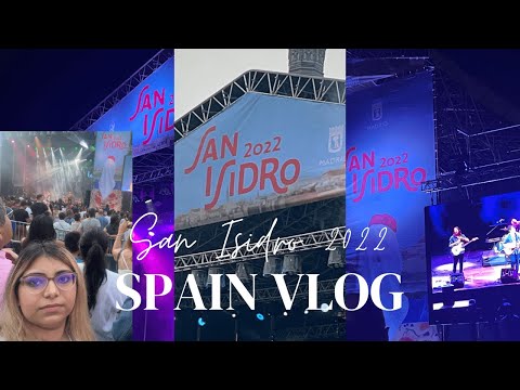 Spain San Isidro MUST SEE  |Spain Travel Vlog hindi | Madrid Festival 2022 | Chanel SloMo