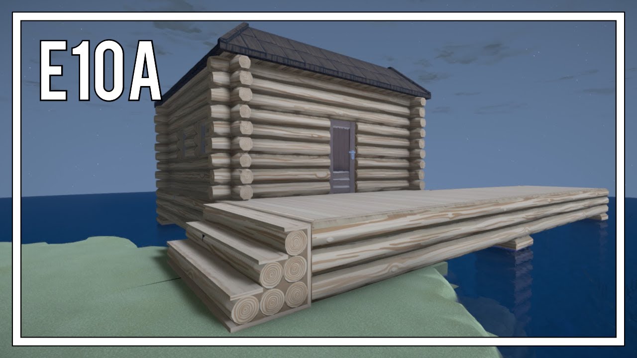 Hunting, fishing and building a fishing house part 1 -  ECO 1440P HD Gameplay Season 1 Part 10