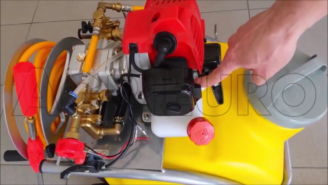 Comment utiliser la pompe de pulvérisation thermique sur chariot GeoTech SP 320 2S ALU