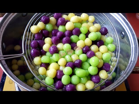 Video Cách Làm Trân Châu Khoai lang Topping Cho Trà Sữa Mềm... - youtube