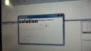 The Solution X903 machine connects to the attendance management application using Wi-Fi. screenshot 1