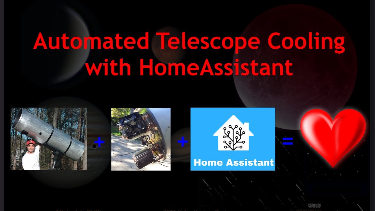 Automated Telescope Cooling with HomeAssistant YouTube