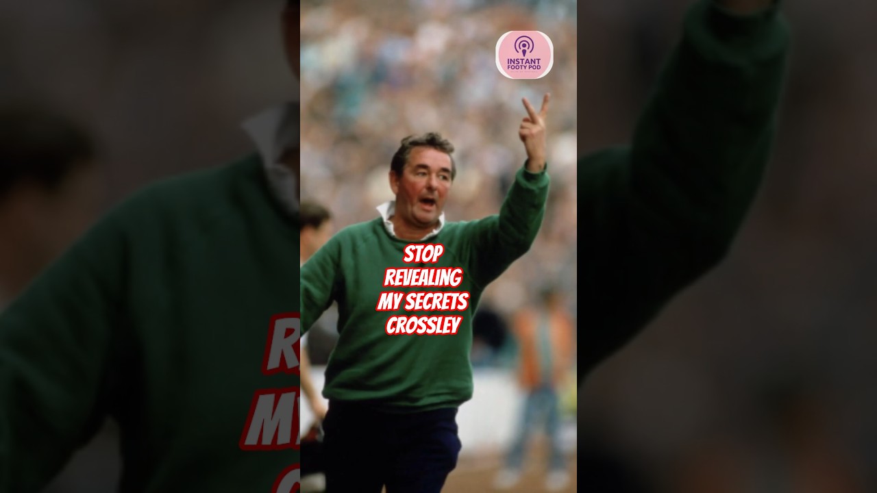 Hilarious Brian Clough called Mark Crossley Shithouse and Jigsaw