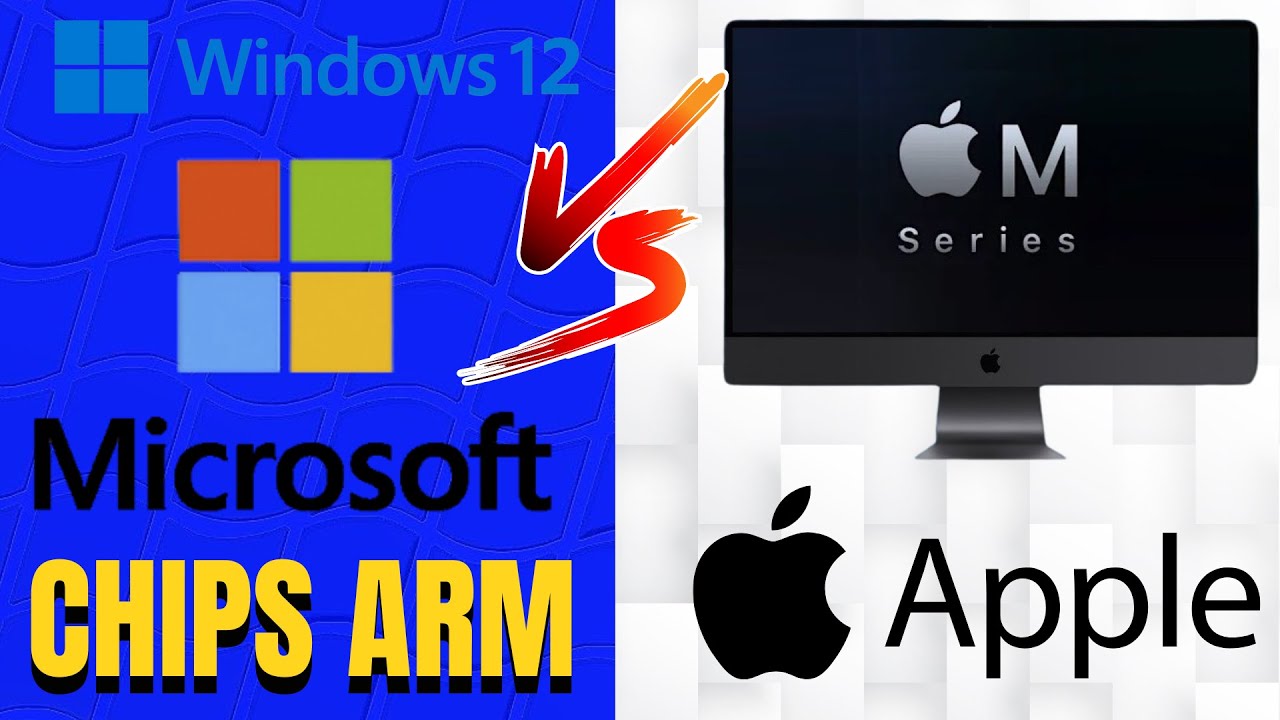 Apple M MacBook VS Chips ARM & Windows 12 - YouTube