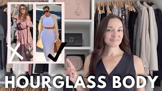 How To Dress An HOURGLASS Body Shape | Styling Do's & Don'ts