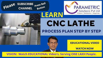 CNC Training I 8 steps of Process Planning I Parametric Solutions at Thane