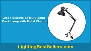globe electric 32 multi joint desk lamp with meta
