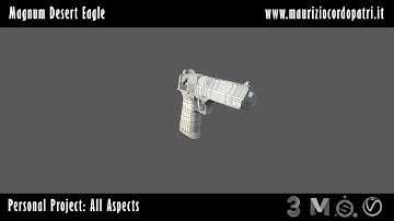 3d Model - Magnum Desert Eagle