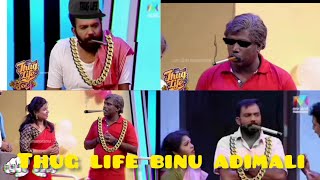 thakarppan comedy binu adimali azeez thug life