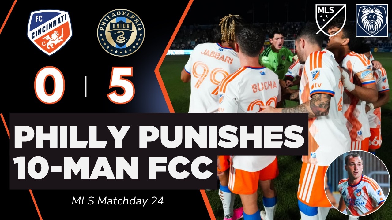 FC Cincinnati vs Philadelphia Union REACTION | Postgame Breakdown, Takeaways & More