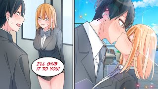 [Manga Dub] The extroverted party girl suddenly came up to me in the train... [RomCom]