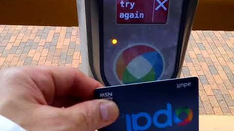 Opal Card Reader faulty