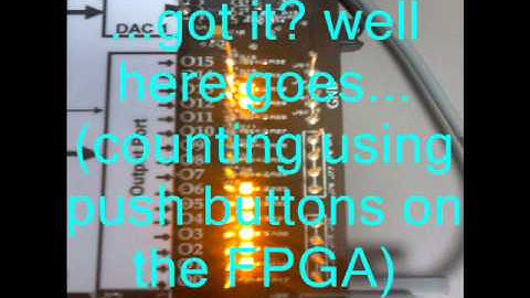 0-99 FPGA counter implemented using VHDL