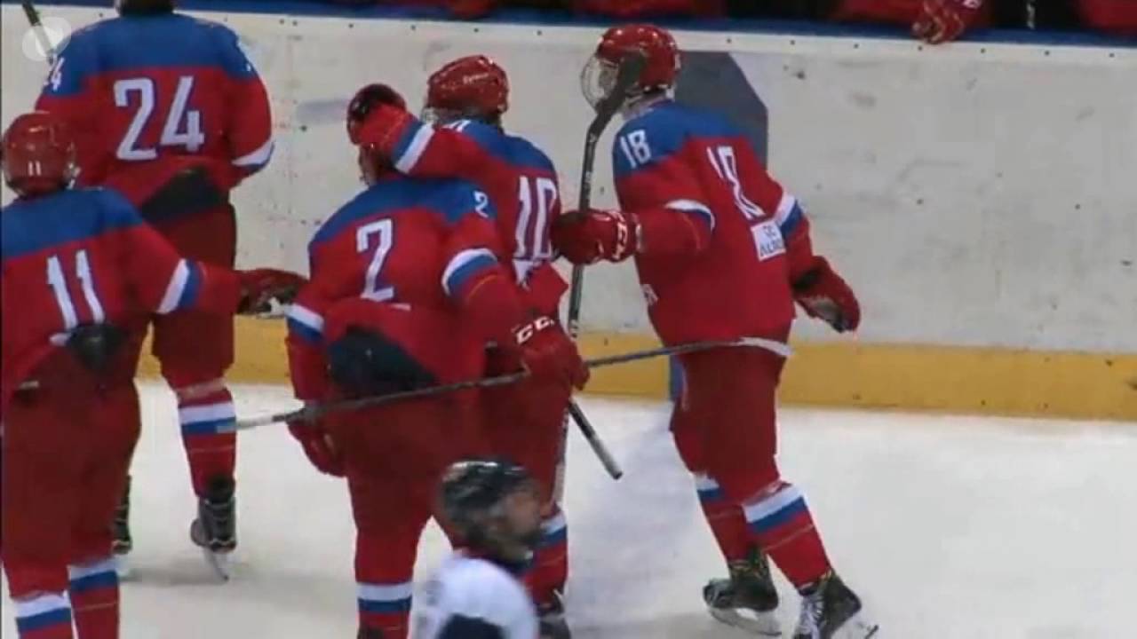 Aug 12, 2016 Hlinka Memorial: 1/2. USA 4-3OT Russia