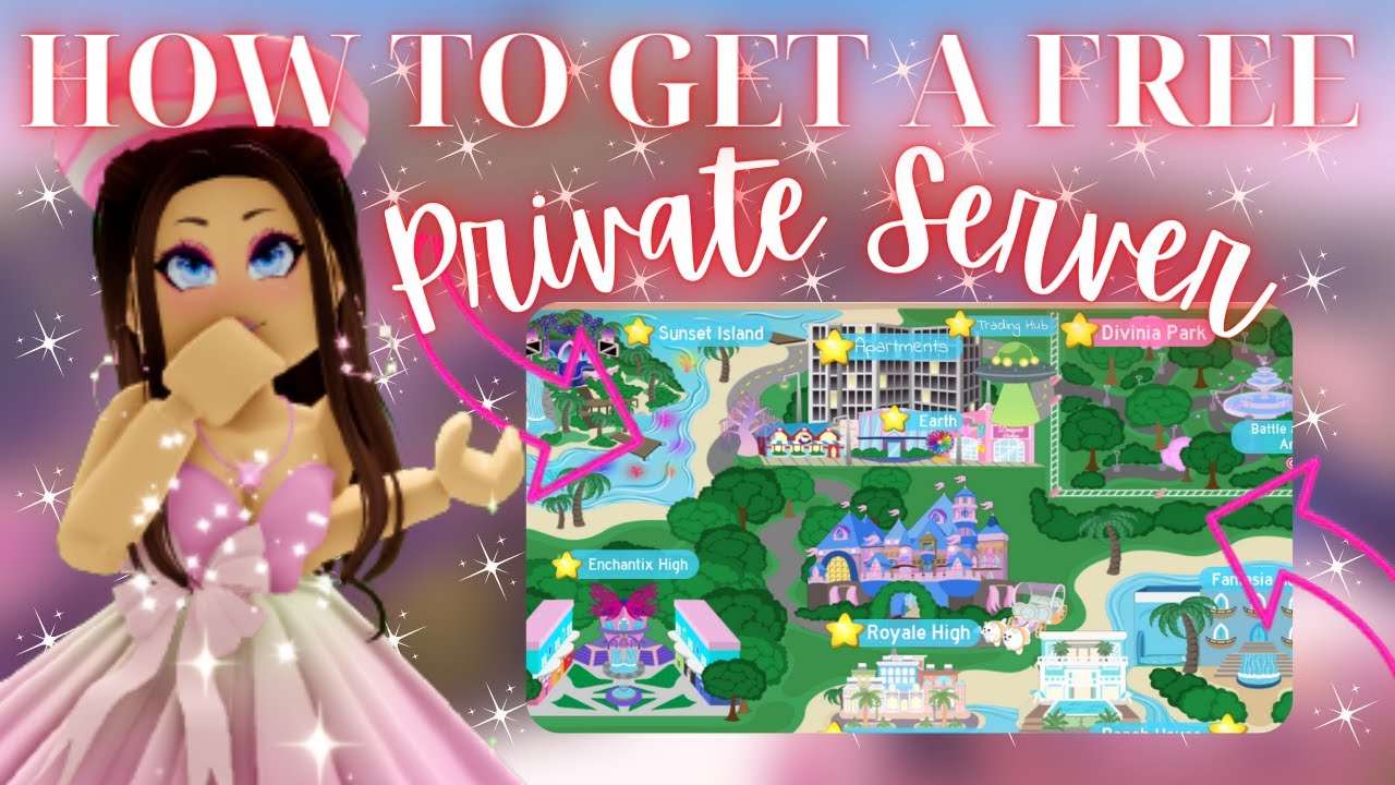 HOW TO GET A *FREE* PRIVATE SERVER IN ROYALE HIGH SimplyAlicePlays