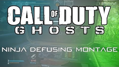 COD Ghosts Ninja Defusing Montage 1 - Epic Defuses + Reactions
