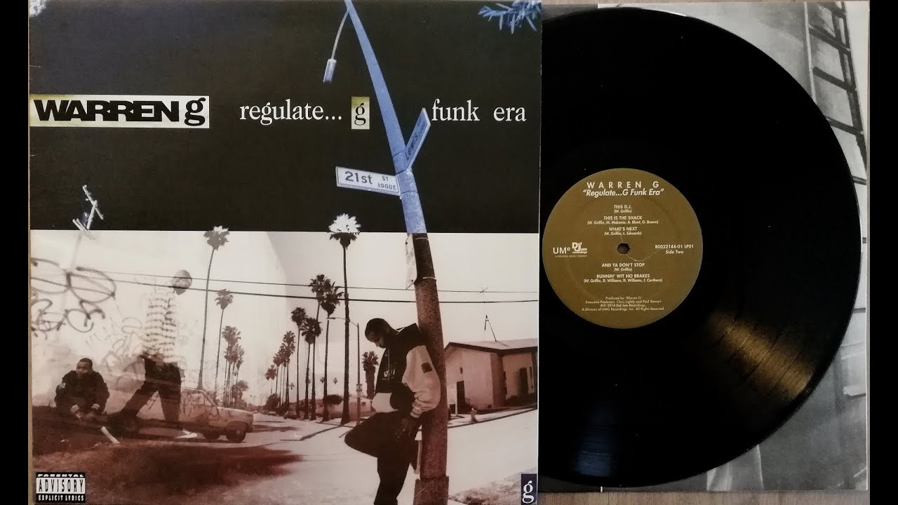 Warren G - Regulate - LP 33T 12 INCH HD AUDIO RegulateG Funk