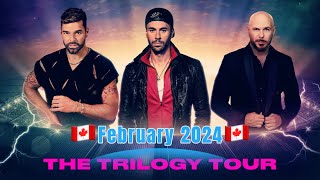 The Trilogy Tour, Enrique Iglesias Live in Toronto Feb 2024 Canada انریکه‌ تورنتو #enriqueiglesias