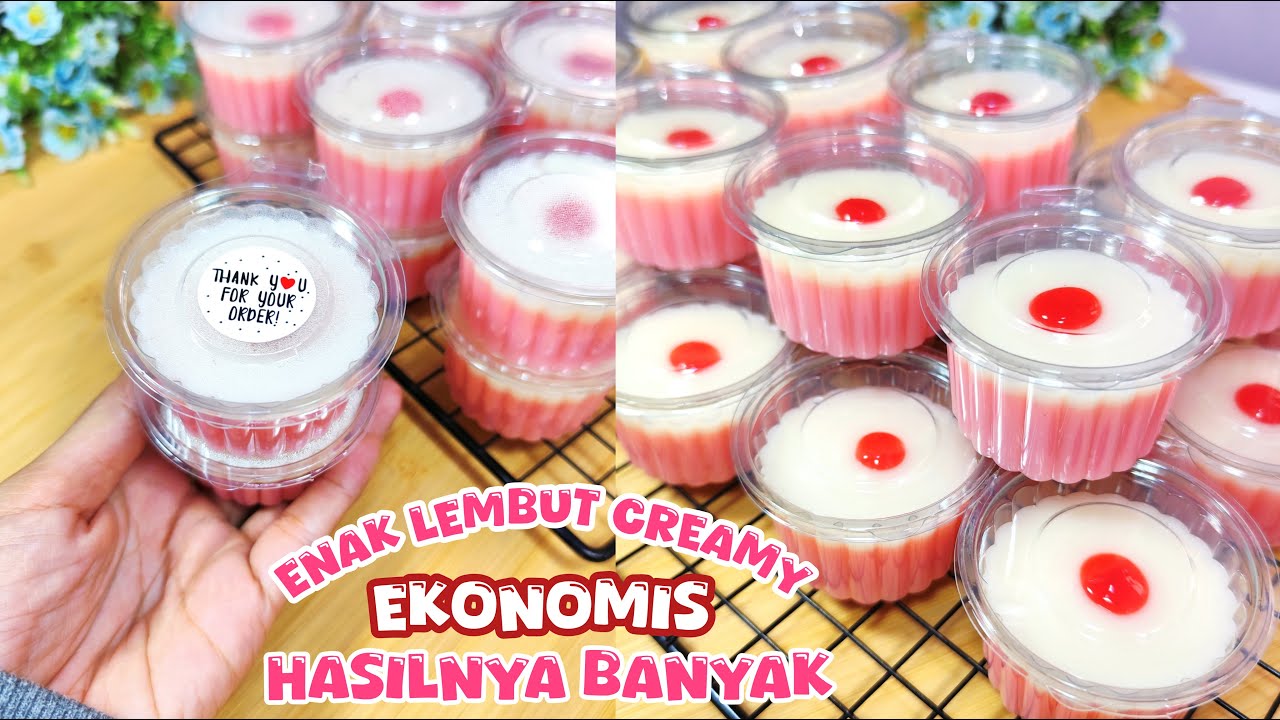 PUDINGNYA LEMBUT VLANYA CREAMY‼️ MODAL 1 SACHET JADI BANYAK BANGET COCOK UNTUK IDE JUALAN KEKINIAN