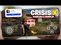 Open World Multiplayer Survival Game 2026 | Crisis X is Out for Android &amp; iOS | Download &amp; Gameplay