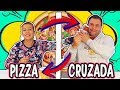 PIZZA CRUZADA CHALLENGE | Retos de Comida | TOMA YA !!!🍕