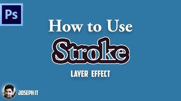Photoshop | How to use Stroke in Photoshop | Outline-Border