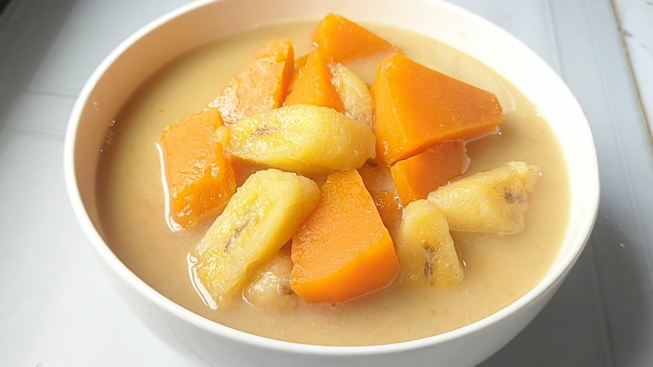 RESEP KOLAK PISANG CAMPUR LABU KUNING YANG SIMPLE MANIS DAN CREAMY