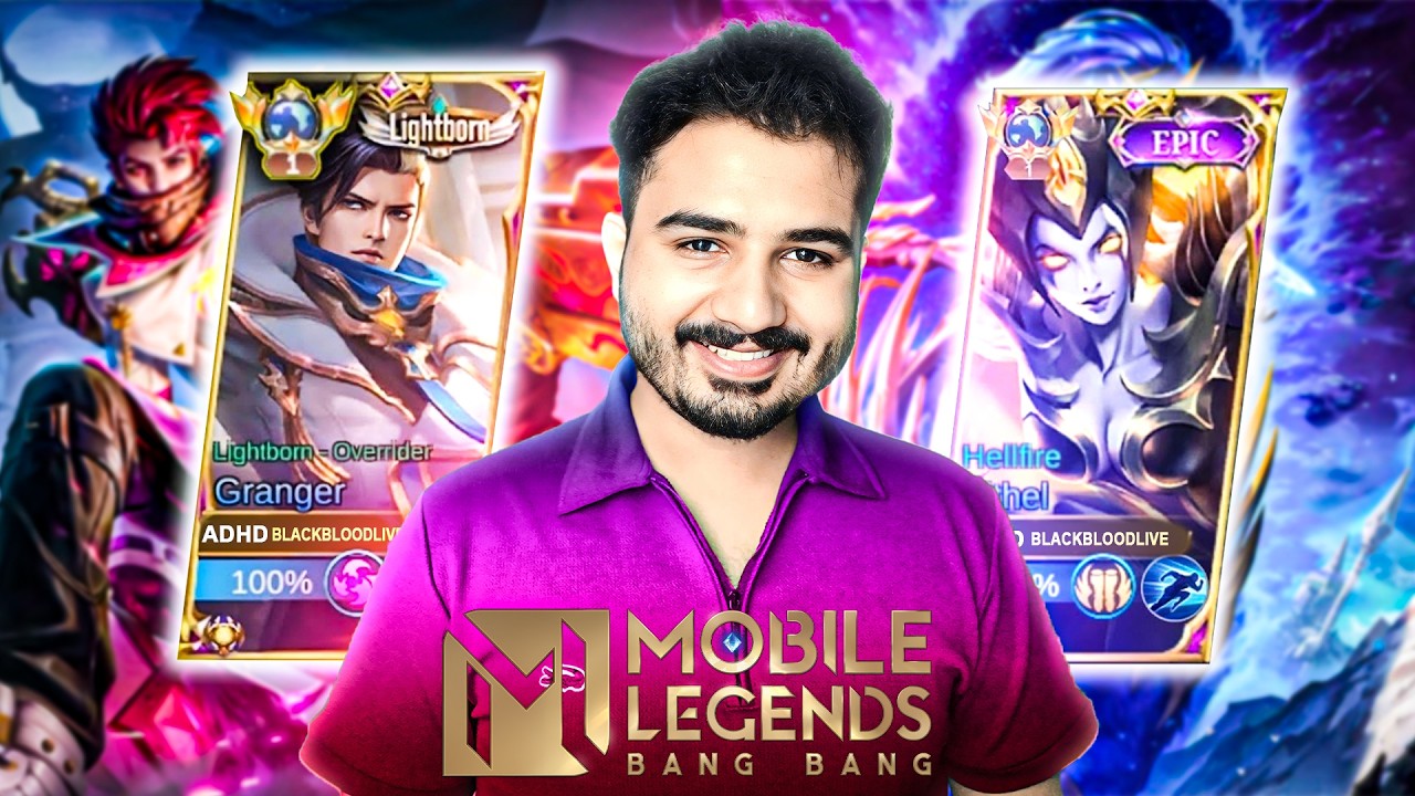 5 Men Bakchodi Aaj!! 🏆 !! | MLBB INDIA LIVE