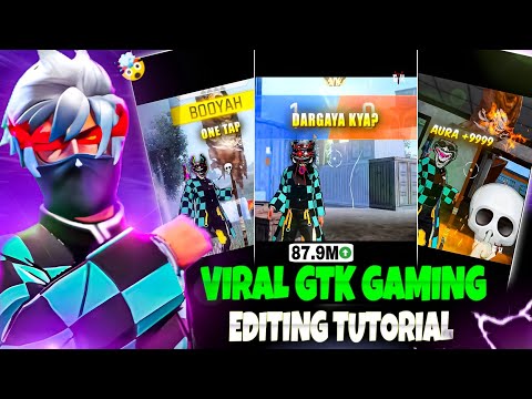 💥viral Editing Tutorial Like @gtk111ff Free Fire Short Editing Tutorial In Capcut 🔥 Yfyt