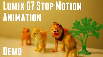 Panasonic Lumix G7 Stop Motion Jungle Animation