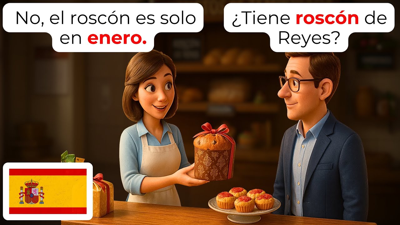 🇪🇸 Пекарский испанский: 15 Реальных Разговоров | A1-A2 | Учите Лёгкий Испанский для Начинающих